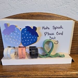 Kate Spade Colorful Place Card Holders
